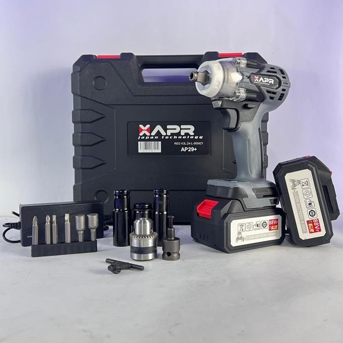 *****] Impact Wrench GTOOLS GT06+ Facelift 88v Mesin Pembuka Baut Ban CVT