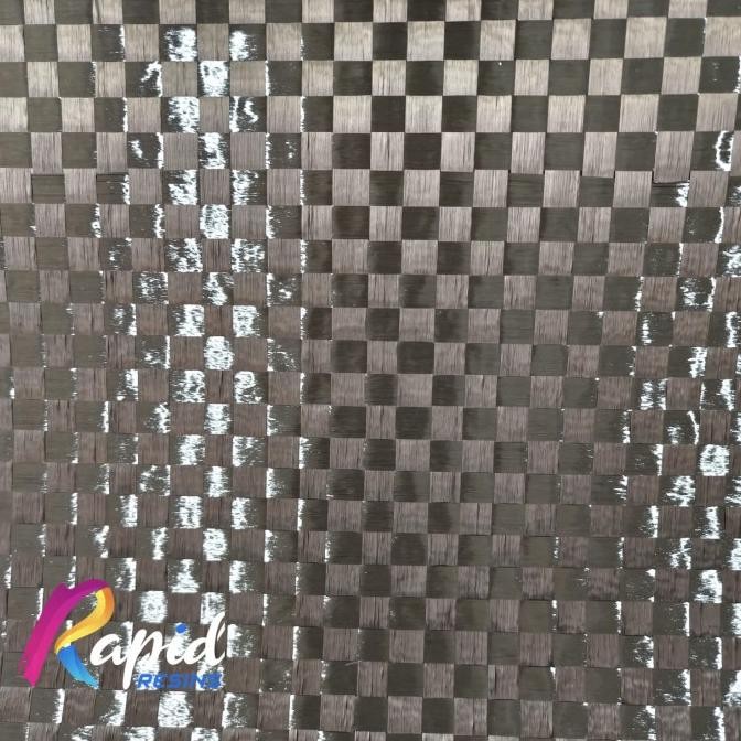 Serat Carbon Karbon Not Kevlar Fiber Fabric 12K Spread Tow 200 gsm