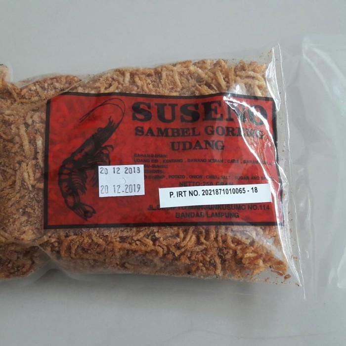

Sambel Udang Suseno HOT SALE