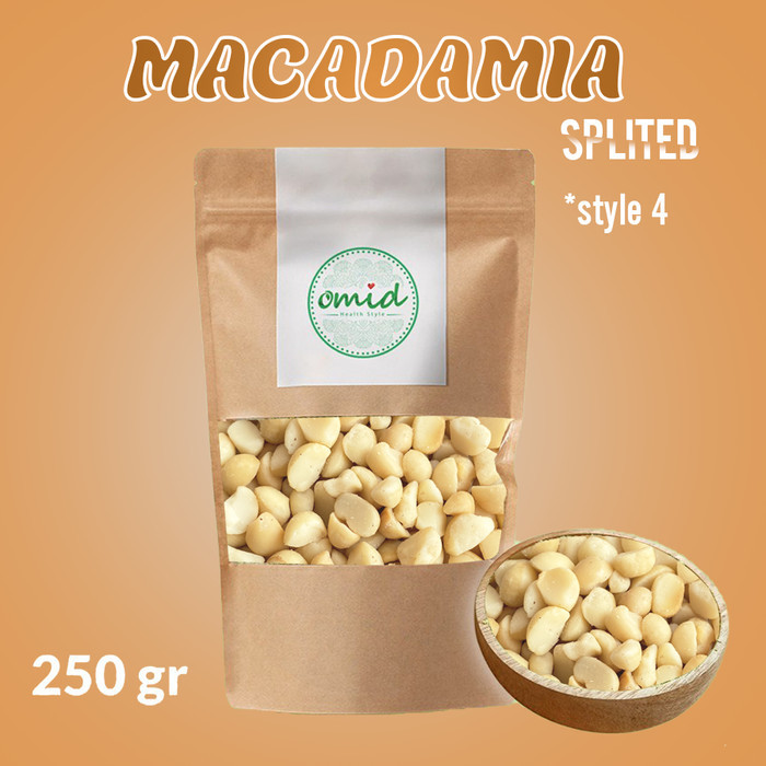 

250gr - Roasted Macadamia Style 4 Kacang Macadamia Panggang Style 4 TERMURAH