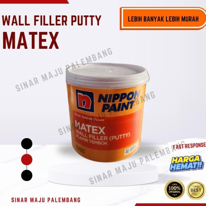 *****] Matex nippon paint dempul tembok