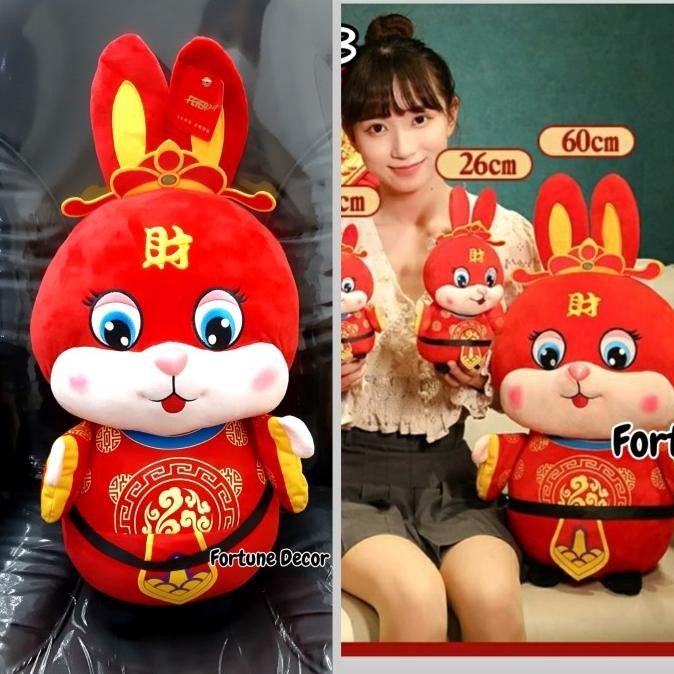 ~~~~~] Boneka kelinci imlek dekorasi hiasan chinese new year 2023