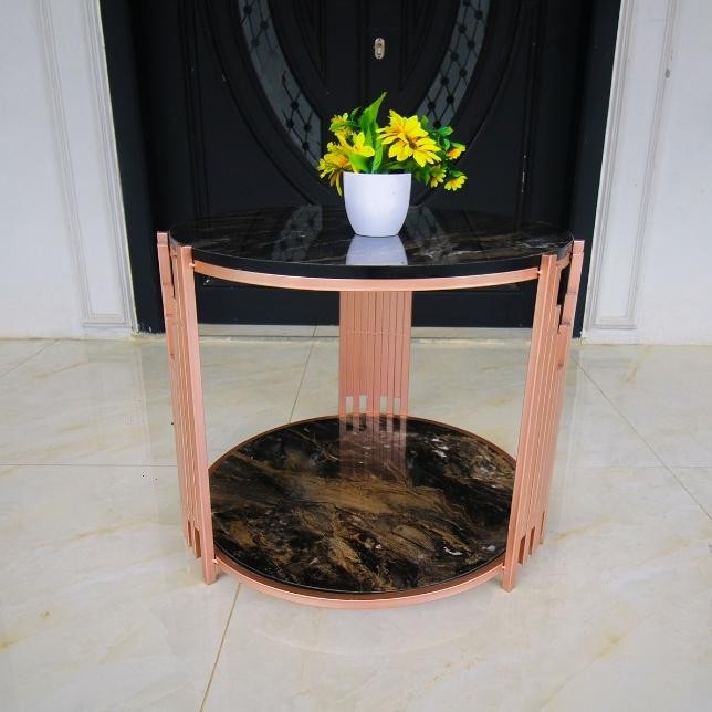 Meja Tamu Minimalis Eunbin | Meja Minimalis ||Furniture Ruang Tamu|Meja Bulat Ruang TamuAesthetic