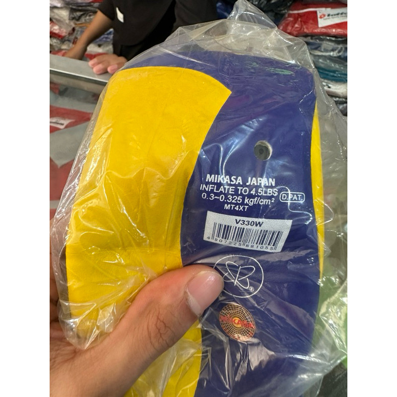 Gratis Ongkir Bola Voli Mikasa V330W Original Logo Pbvsi