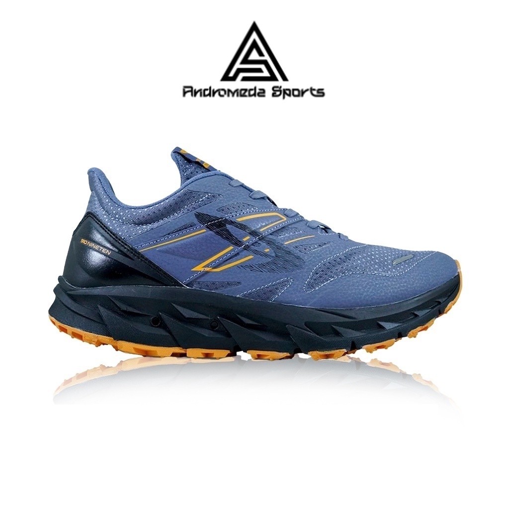Cuci Gudang 910 Nineten Sepatu Trail Running Yuza Evo - Grey/Black/Orange