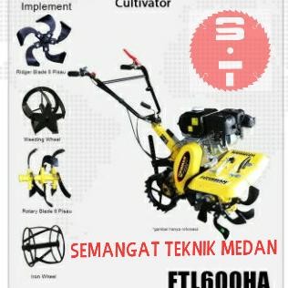 FTL600HA MESIN TRAKTOR BAJAK SAWAH KEBUN MINI TILLER FIRMAN FTL 600 HA ORIGINAL DAN TERPERCAYA