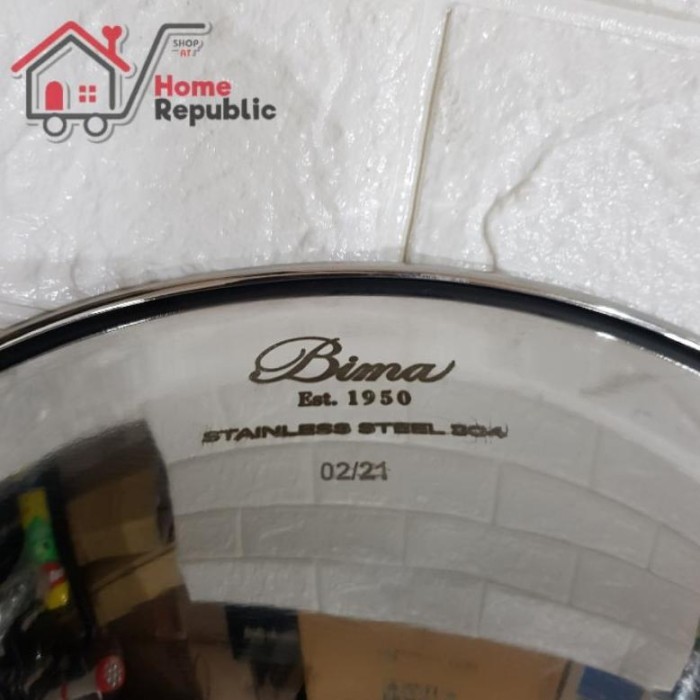 BIMA ELEMENT WAJAN STAINLESS STEEL 304 WAJAN 30 CM PENGGORENGAN 1202