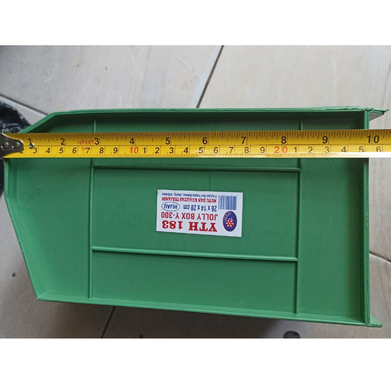 Tahan Lama Rak Baut Jolly Tempat Baut Yth-183/ Rak Baut/ Kotak Plastik Baut Stackable/ Tempat Baut