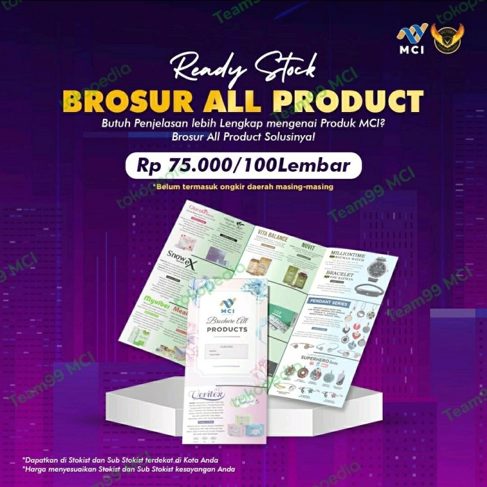 Brosur All Produk MCI (Bahasa Indonesia) 100 Lembar