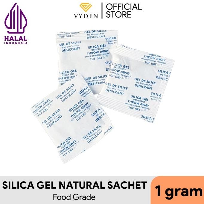 #####] Silica Gel Natural Sachet | Food Grade A | Ecer & Grosir | 500gr