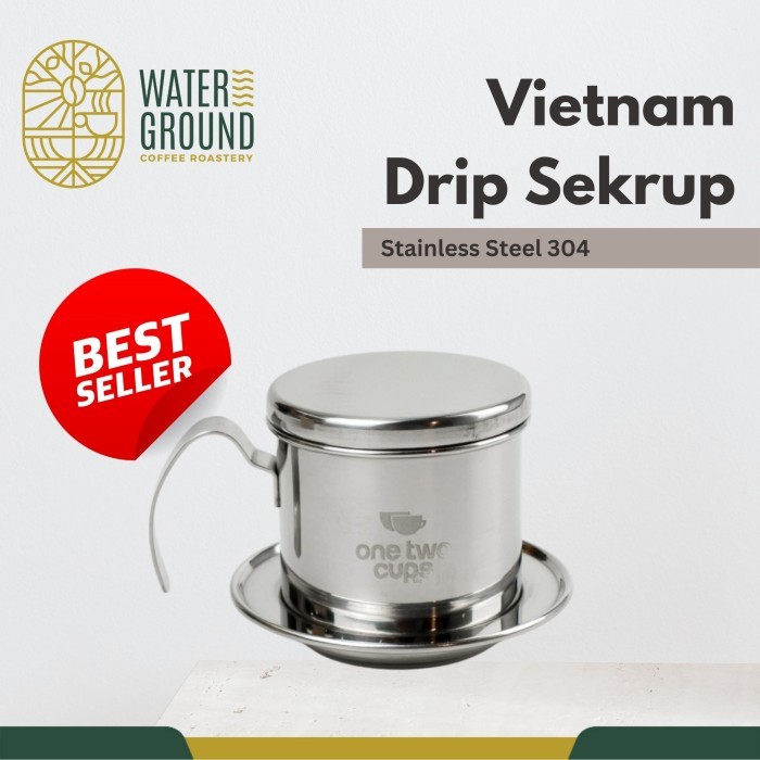 Conner Vietnam Drip Coffee Stainless Steel dengan Sekrup