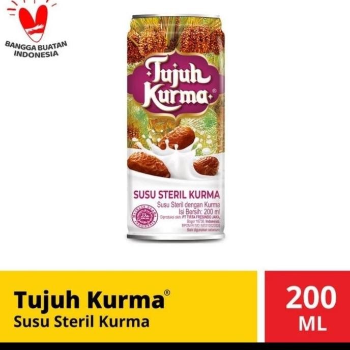 

Baru Tujuh Kurma Susu Steril Kurma 200 Ml 1 Dus