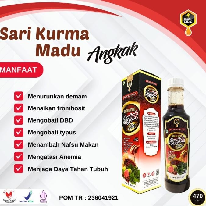 

Baru Sari Kurma Madu Angkak Demam Berdarah Penurun Panas Anak