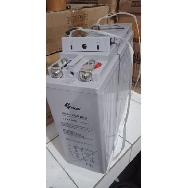 Battery Vrla New Merek Shoto 100Ah dan Baterai Shoto 200Ah 12V NEW