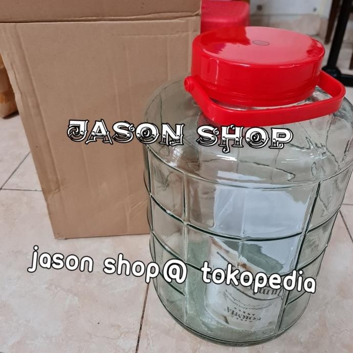 TOPLES KACA 20 LITER/TOPLES KERUPUK BESAR/TOPLES BESAR KACA 20 LITER TERLARIS