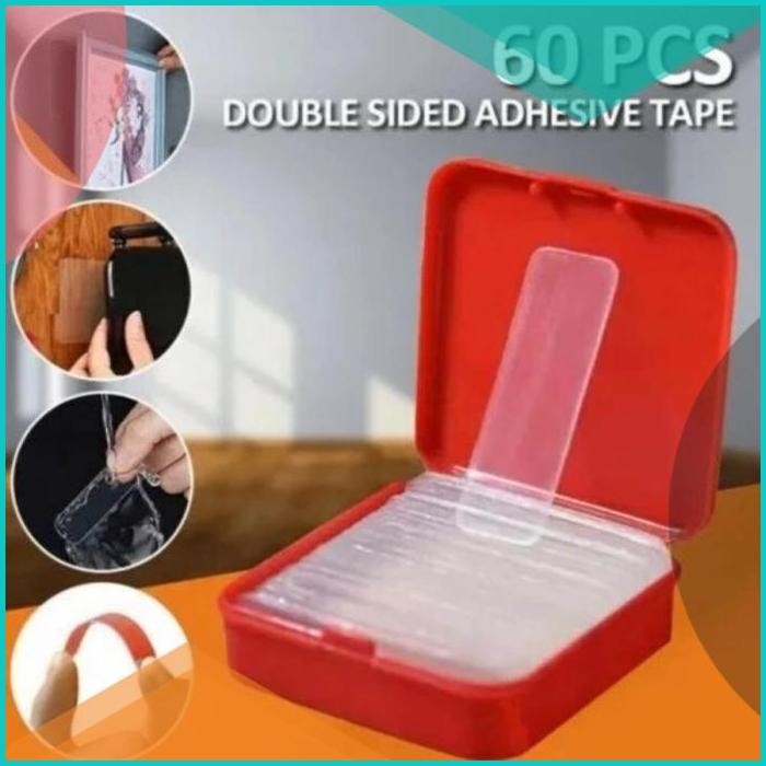 

Stiker Nano Double Tape Akrilik Mini 2 Sisi Box Kotak Glass 60 07D35Z4