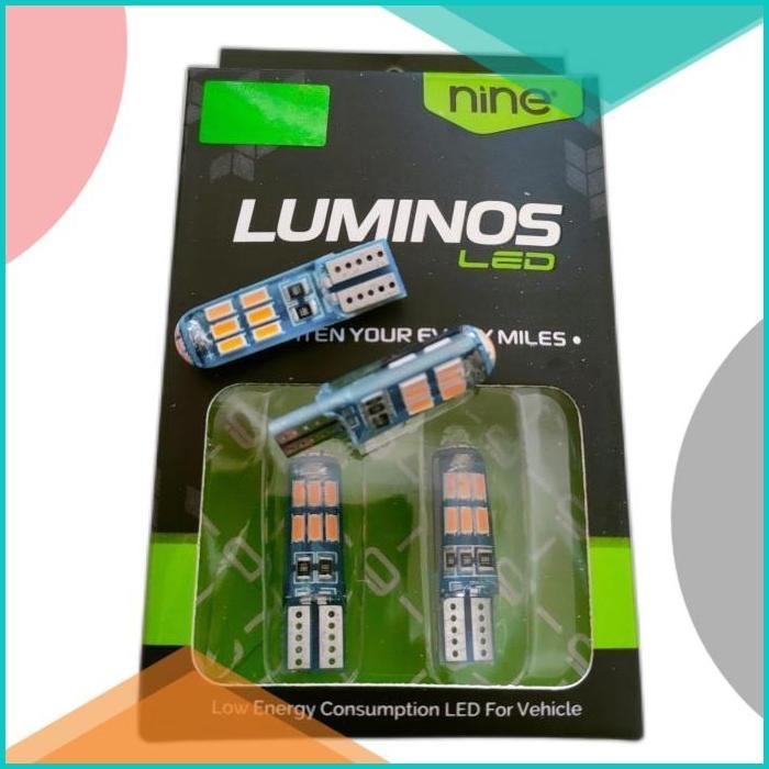 LUMINOS LAMPU LED SENJA T10 / BOHLAM LED LAMPU KOTA MOTOR DAN MOBIL 07