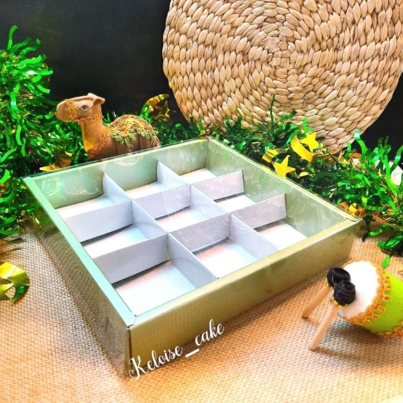 BR - ( isi 5 pcs / @ 10.500 ) DUS/BOX NASTAR/PIE/MOONCAKE SEKAT 9 TERLARIS