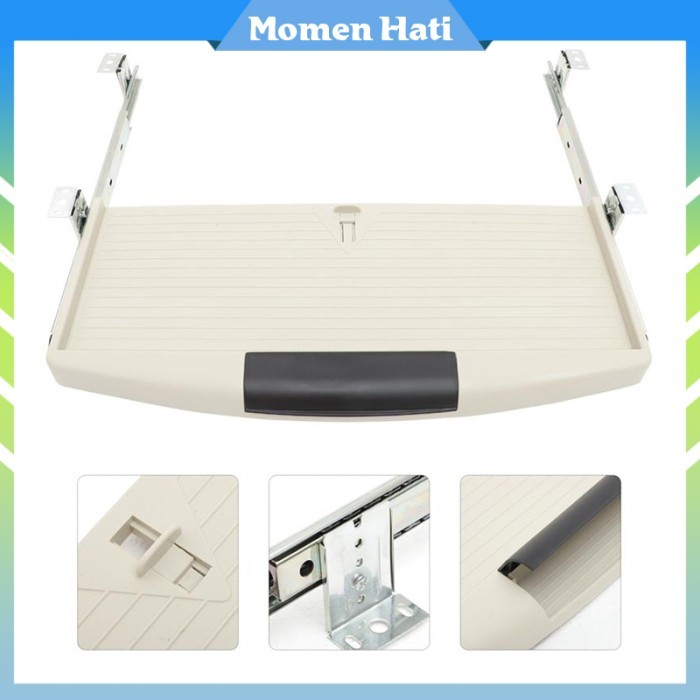 Terbaru Laci Keyboard Komputer Dan Rel Rak Keyboard Tray Untuk Meja Komputer