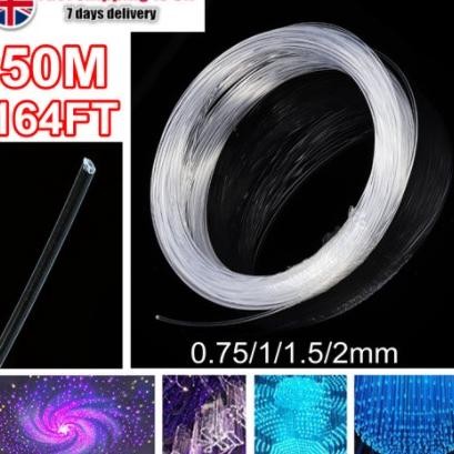 rania kabel fiber optic pmma untuk lampu hias variasi langit mobil rumah ktv karaoke