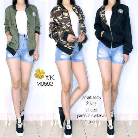 Murah jaket zara bolak balik Non COD