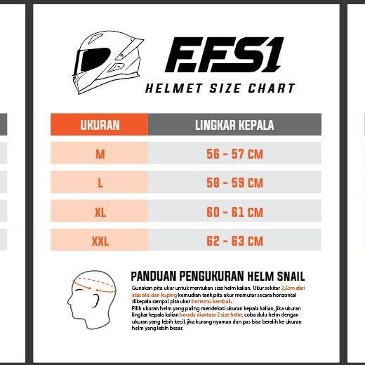 BUSA HELM MERK SNAIL (FFS1, FFS2, M1)