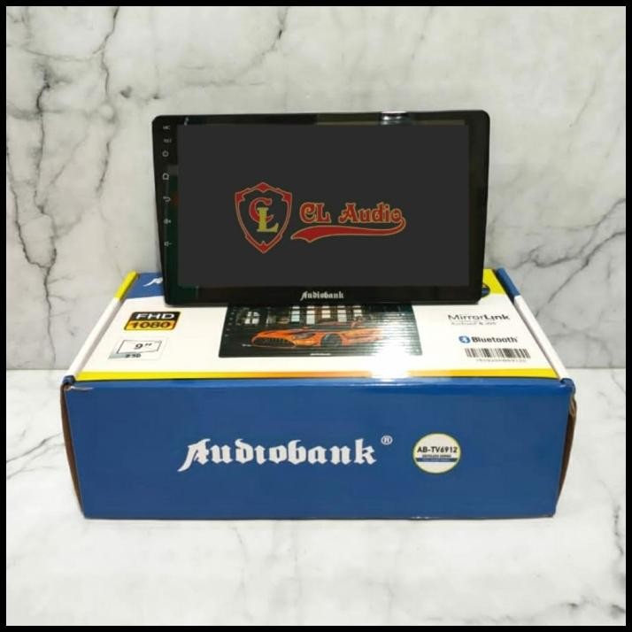 TERBARU HEAD UNIT ANDROID AUDIOBANK AB-TV6912 9INCH 