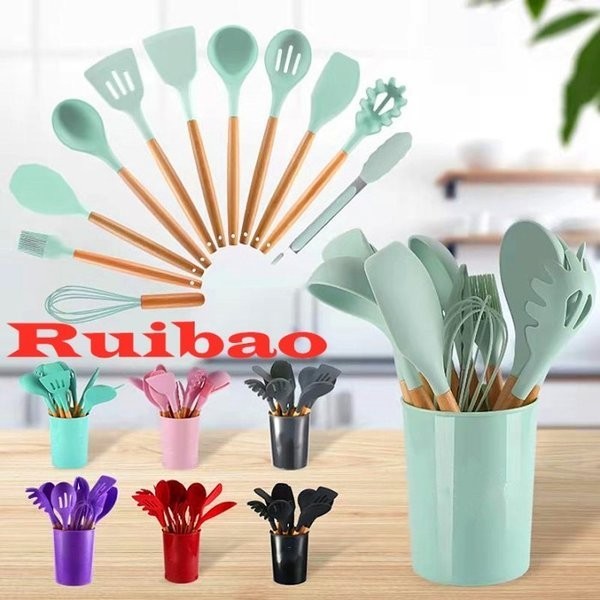 Peralatan Masak Silikon Set 11 Pcs / Peralatan Dapur / Alat Dapur C268