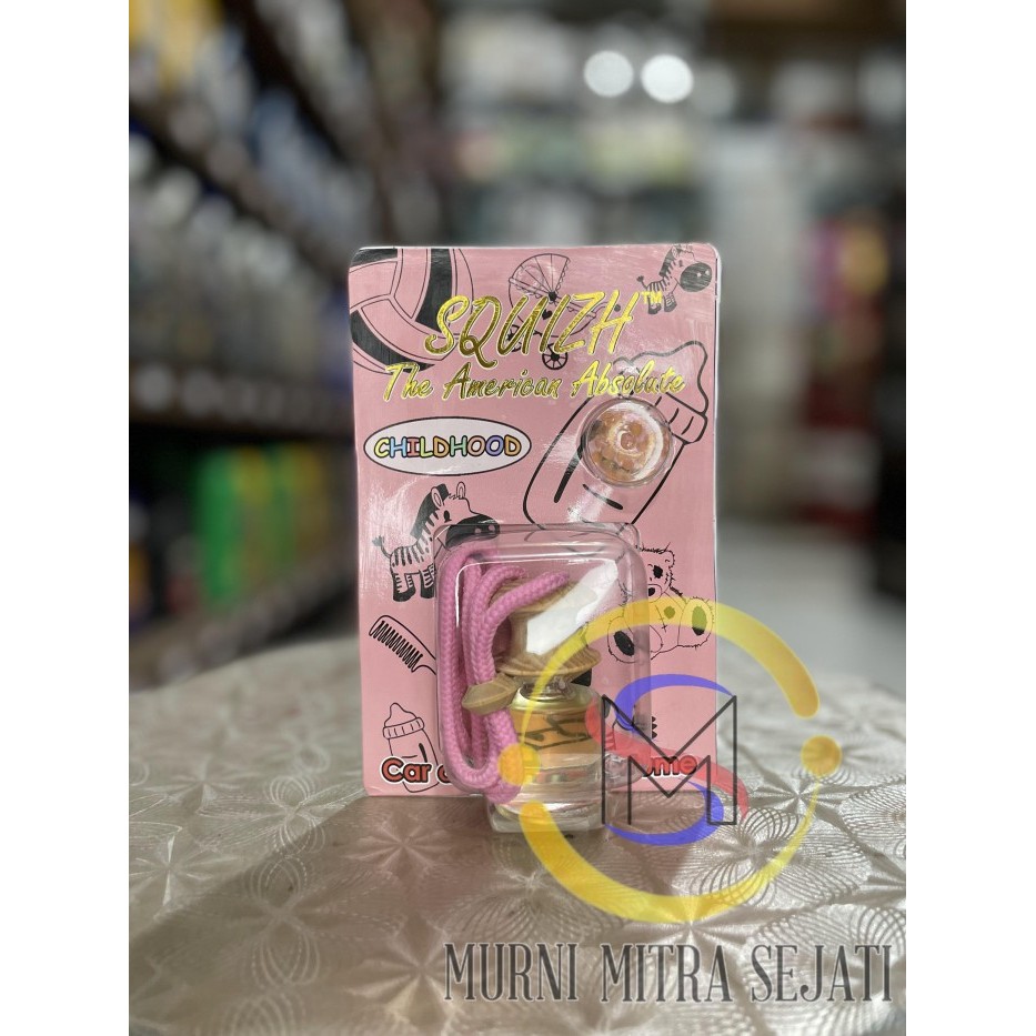 FREE ONGKIR SQUIZH PARFUM CAR PERFUME BOTOL PENGHARUM MOBIL PEWANGI GANTUNG SQUISH BISA COD