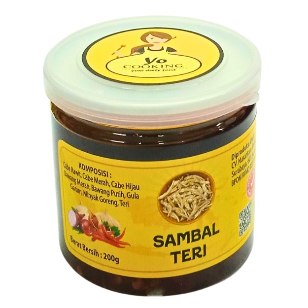 

S22957 YO COOKING TERI MEDAN SAMBAL 200GR MAJU BERSAMA