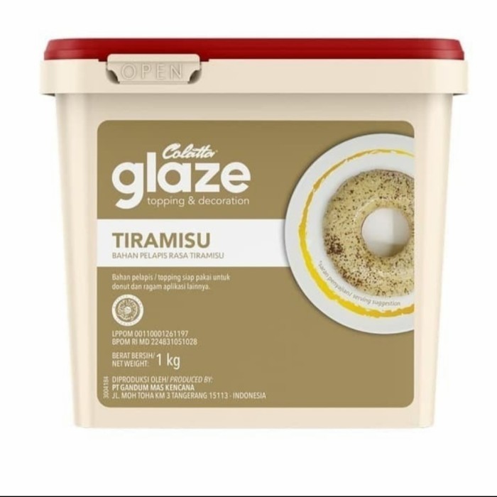 

TERBARU colatta glaze tiramisu 1 kg HOT SALE!