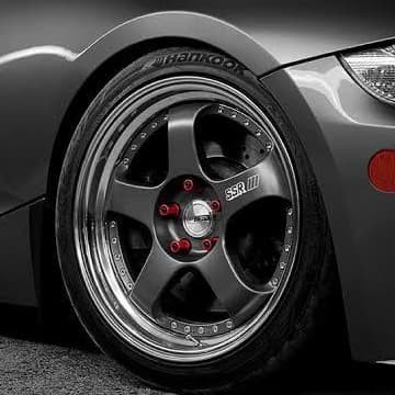 STIKER UNTUK VELG SSR SP1 MONOCHROME SATU WARNA