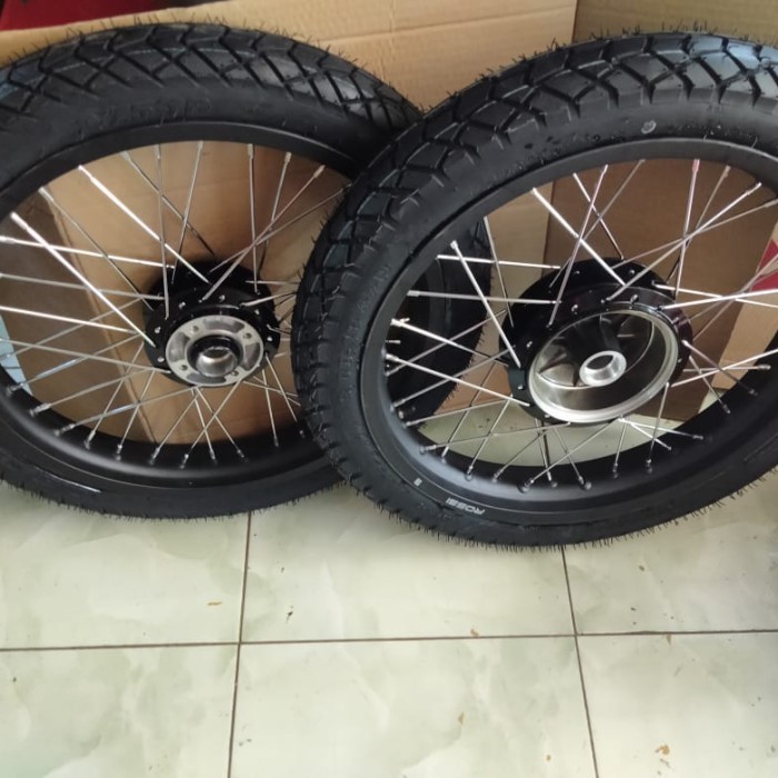 VELG YAMAHA RX KING TROMOL ORIGINAL RING 18 X215/185 PLUS BAN