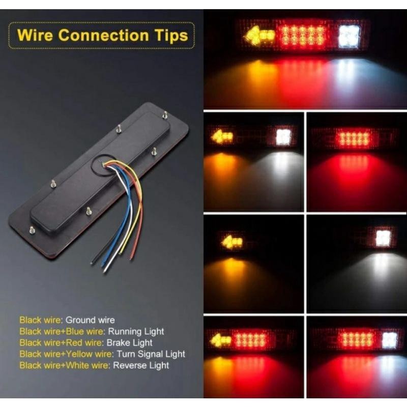 Lampu Stop Stoplamp Led Variasi L300 Grand Mx Carry Futura Kijang Panther Katana  / Lampu Belakang L