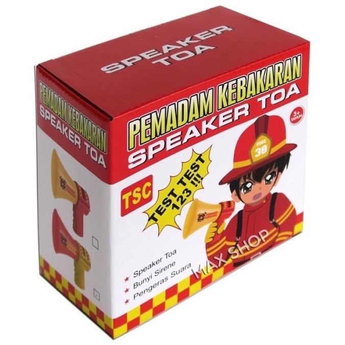 Mainan Anak Toa Mini Toa Polisi Megaphone Sirine ENC