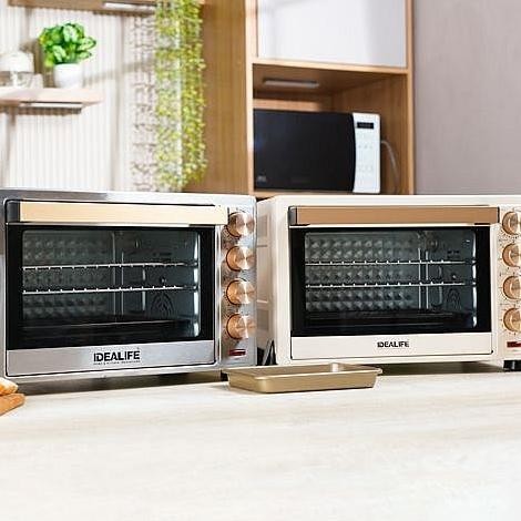 Oven Listrik Oven Kompor Pemanggang Roti Kue 35 L Idealife Il 335