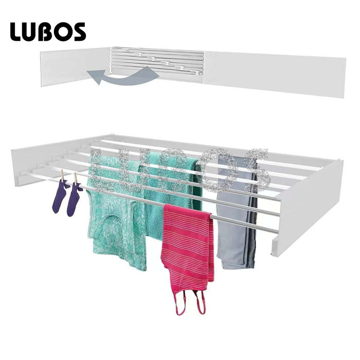 LUBOS JEMURAN BAJU INVISIBLE DINDING LIPAT APARTEMEN MINIMALIS