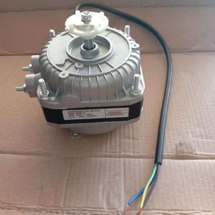 MOTOR FAN KONDENSOR 10 WATT SHOWCASE FREEZER BOX GEA SANKEN POLYTRON HARGA KHUSUS