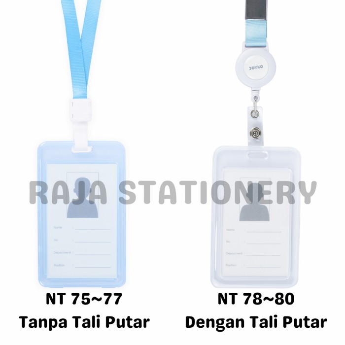 

Joyko Id Card Holder Name Tag Lanyard / Gantungan Kartu Nama Joyko