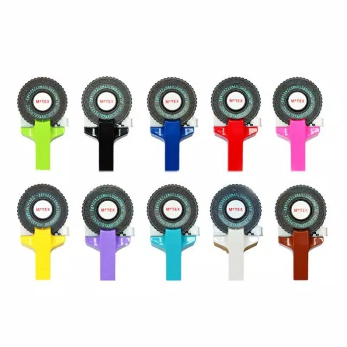 

PROMO! MOTEX DYMO LABEL MAKER EMBOSS 3D EMBOSSING DAPUR