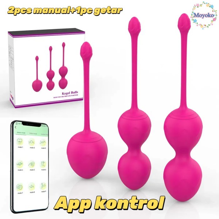TERBARU Kegel ball Bola Kegel Ball Exercise Muscle V Setelah Lahiran Normal Manual dan Getar Ball