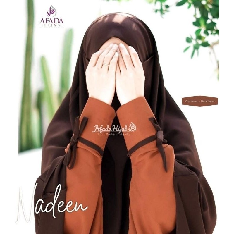 READY Nadeen Series Couple Kids Gamis Abaya Set French Khimar Jilbab Cadar Tali Instan Syari Baby