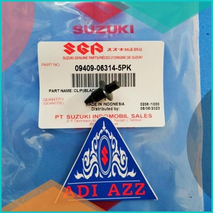 klip body kecil motor original skywave hayate spin skydrive  09409-063