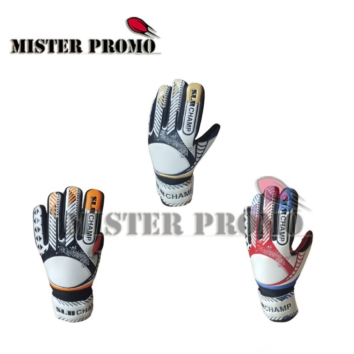 Murah Sarung Tangan Kiper SLR Champ Glove Dewasa Tulang Futsal Sepakbola Non COD