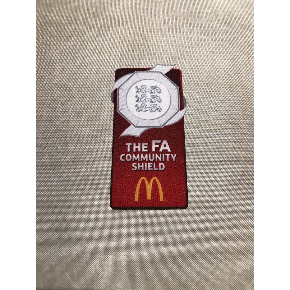 Murah Patch Original FA Community Shield 2020 Non COD