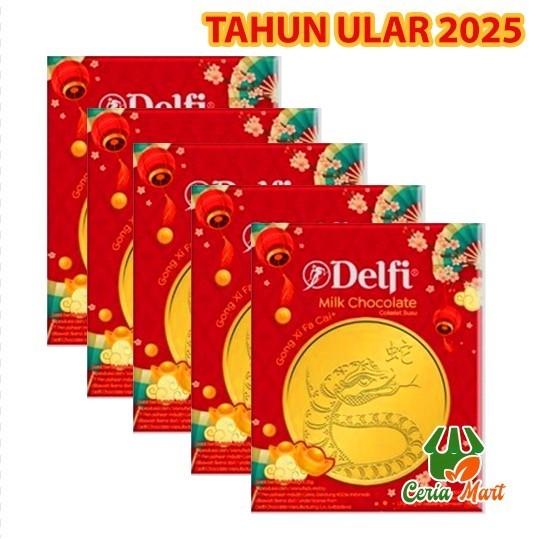 

Imlek Coklat Koin Emas Imlek Delfi Gold Coin Milk Chocolate Angpao Imlek - Bundle 5pcs !NEW