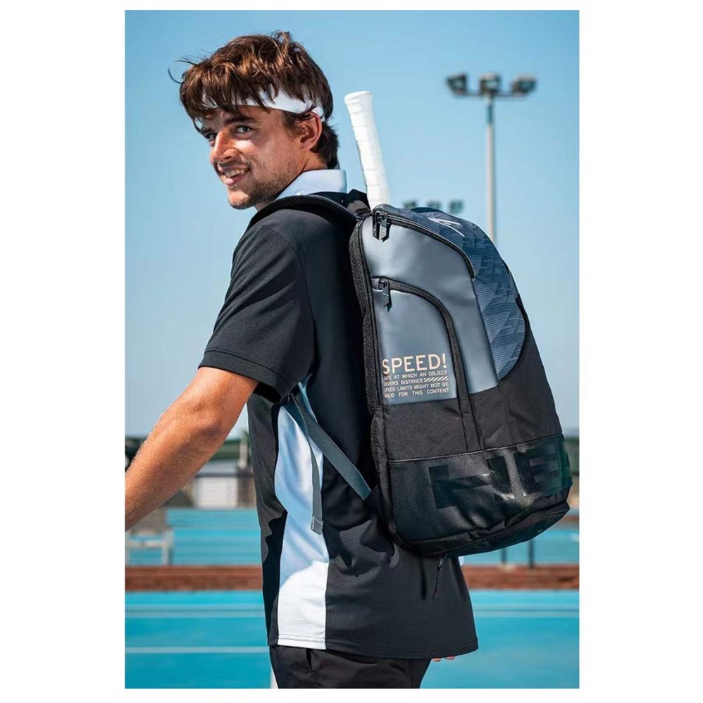 Murah HEAD Tas Tenis Backpack Bag DJOKOVIC SPEED - Tas Ransel Raket Tennis Non COD