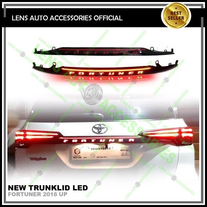 DISKON NEW TRUNKLID FORTUNER LED - TRUNKLID ALL NEW FORTUNER LED 