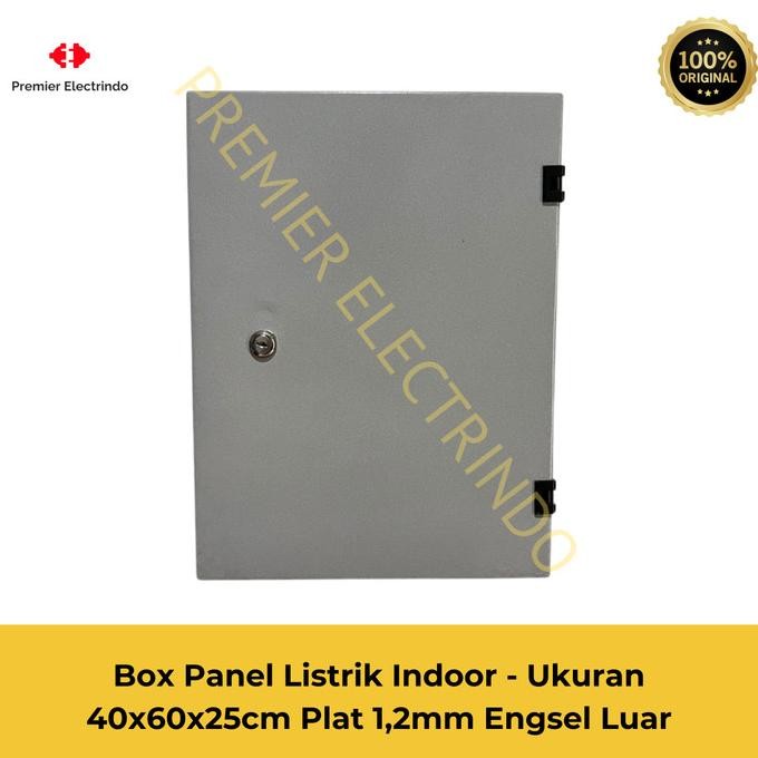 Panel Box Listrik Indoor 40X60X25Cm / 400X600X250Mm / 60X40X25Cm / 600X400X250Mm Plat 1.2Mm Engsel L