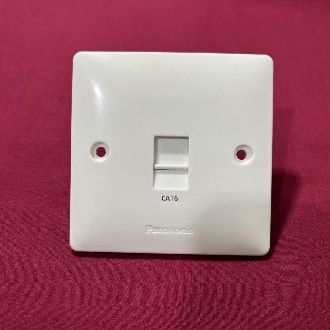 TERLARIS WABJ3217-N STOP KONTAK DATA CAT6 1 GANG ACROSEA PANASONIC
